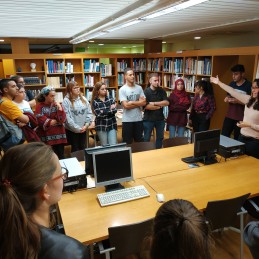 ICAC_Visita Vidal i Barraquer (biblioteca Lydia)